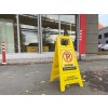 Výstražný stojan - áčko, Pozor! Zde neparkujte (Varianty Výstražný stojan (áčko), Pozor! Zde neparkujte, Kód: 26971)