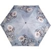 Dámský mini skládací deštník květy (Balení 1 ks, Varianta 1 fialová nejsvětlejší)