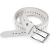 Dámský / dívčí pásek šíře 2,8 cm (Balení 1 ks, Varianta 1 bílá hladký)