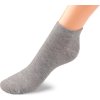 Bambusové ponožky kotníkové unisex (Balení 3 pár, Varianta 1 (vel.  39-42) šedá světlá)