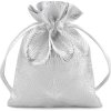 Dárkový pytlík metalický vzor 13x18 cm (Balení 10 ks, Varianta 1 stříbrná)