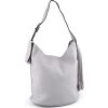 Kabelka velká 2v1 se střapcem 38x33 cm (Balení 1 ks, Varianta 1 Off White)
