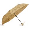 Dámský skládací vystřelovací deštník (Balení 1 ks, Varianta 1 béžová tm.)