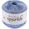 Pletací příze Sparkle s lurexem 25 g (Balení 1 ks, Varianta 1 (1300) stříbrná)