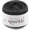 Pletací příze Sparkle s lurexem 25 g (Balení 1 ks, Varianta 1 (1300) stříbrná)