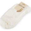 Dámské / dívčí ponožky teplé (Balení 1 pár, Varianta 1 krémová světlá)