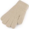 Dámské / dívčí pletené rukavice (Balení 1 pár, Varianta 1 krémová nejsvět.)