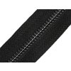 Zip kovový No 5 metráž (Balení 1 m, Varianta 1 černá stříbrná)