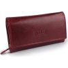 Dámská kožená peněženka 10x19 cm (Balení 1 ks, Varianta 1 bordó sv.)