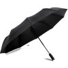 Skládací deštník s led světlem v rukojeti (Balení 1 ks, Varianta 1 černá)