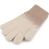 Dámské pletené rukavice (Balení 1 pár, Varianta 9 béžová světlá)