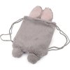 Dětský plyšový vak králíček 25x27 cm (Balení 1 ks, Varianta 1 pudrová)