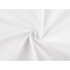 Bavlněná látka / plátno jednobarvená šíře 220 cm (Varianta bílá, Balení 1 m)
