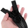 Kostěný zip extra velký No 20 délka 25 cm (Balení 1 ks, Varianta černá)