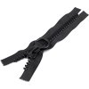 Kostěný zip extra velký No 20 délka 25 cm (Balení 1 ks, Varianta černá)