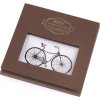 Pánský kapesník kolo, auto, motorka / dárková kazeta (Balení 1 ks, Varianta 1 bílá kolo)