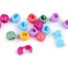 Korálky do vlasů zacvakávací (Varianta mix, Balení 1 sáček)