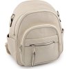 Dámský batoh 23x26 cm (Balení 1 ks, Varianta 1 béžová světlá)