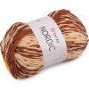 Pletací příze Nordic 150 g (Balení 1 ks, Varianta 1 (653) hnědobéžová)