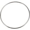 Kovový kruh / ucho na tašku Ø16 cm (Varianta 1 nikl, Balení 1 ks)