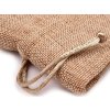 Dárkový pytlík 22x28 cm imitace juty (Balení 1 ks, Varianta 5 béžová tm.)