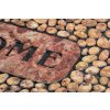 Rohožka MagicHome RBM 406, před dveře, Welcome, guma, 89x58 cm