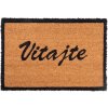 Rohožka MagicHome RBC 199, před dveře, Vítejte, 40x60 cm, guma/kokos