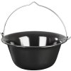 Kotlík MagicHome, na guláš, 12 lit., 39,8x18 cm, smaltovaný, šedo-černý, bez poklice