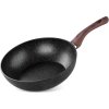 Panvica Wok MagicHome Black Marble Line, 28 cm