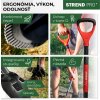Rýč Strend Pro Premium RedShark, rovný, se sklolaminátovou násadou D 1150 mm, záruka 10 let.
