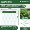 Síť Strend Pro, 2x20 m, oko 18 mm, proti ptákům, PE