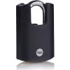 Zámok Yale Y121B/40/125/1, High Security, visiaci, čierny, 46 mm, 3 kľúče