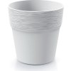 Květináč FURU 12 cm - barva: bílá