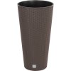 Květináč RATO TUBUS s vkladem 40 cm - barva: umbra