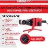 Zváračka Strend Pro PPR 63B, polyfúzna, 1500W, 20-63 mm, na plastové rúrky, 14 dielna