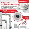 Zváračka Strend Pro PPR 63B, polyfúzna, 1500W, 20-63 mm, na plastové rúrky, 14 dielna