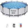 Bazén Bestway® Steel Pro MAX, 56418, kartušová filtrace, žebřík, 366x100 cm