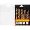 Sada vrtáků Strend Pro FD032, 19 dílná TiN HSS, do kovu
