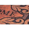 Rohožka MagicHome RBM 116, před dveře, Welcome, guma, 120x58 cm