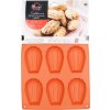Forma na pečení MagicHome 9 medvědích tlapek, silikon, 20x30x1,2cm