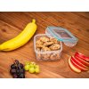 Dóza MagicHome Lunchbox Q807 700 ml, štvorcová, Clip
