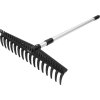 Hrábě zahradní Strend Pro Premium S891-AL, 445x115 mm, 16 zubů, ALU teleskopická násada