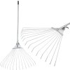 Hrábě na listí Strend Pro R116-85, 15 lamelové, vějířové, 850 g, kovová násada
