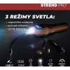 Kompresor Strend Pro K25, ručný, 150 psi, 10 bar, LED svetlo, akumulátorová pumpička
