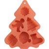 Forma MagicHome, silikonová, na pečení, 6 vzorů, 22,2x18,5x2,5 cm