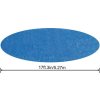 Plachta Bestway® FlowClear™, 58173, solární, bazénová, 549 cm