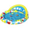 Bazének Bestway® 52378, Splash & Learn, dětský, nafukovací, s vkládáním tvarů, 120x117x46 cm