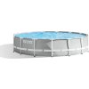 Bazén Intex® Prism Frame Premium 26724, kartušová filtrace, žebřík, krycí plachta, spodní plachta, 457x107 cm