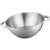 Hrnec Wok MagicHome Chloe, 26 cm, 5 lit., se skleněnou poklicí, nerez