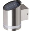 Lampa Strend Pro Garden, solární, LED svítilna na zeď/plot, 9x12x14 cm